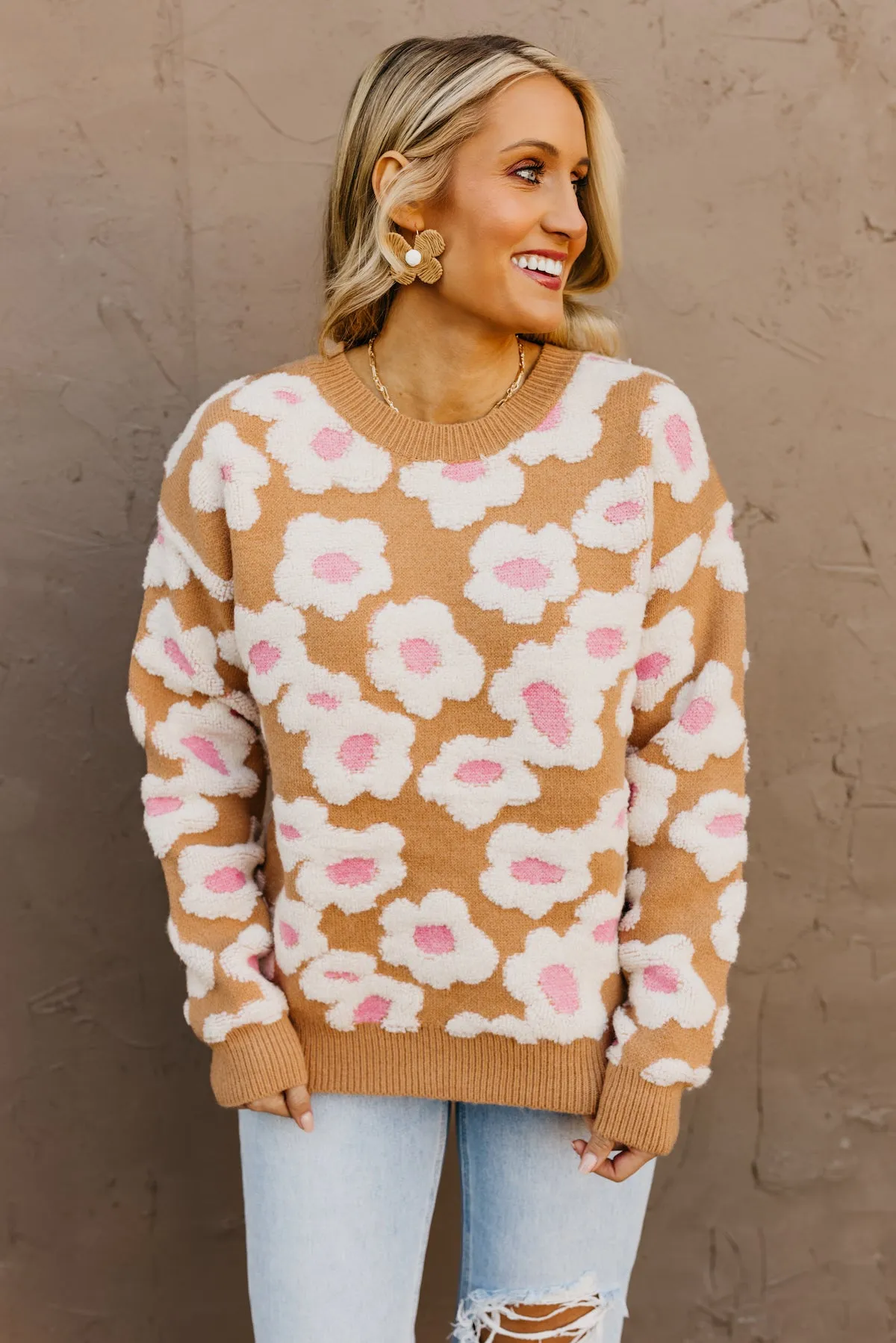 The Leroy Floral Sweater