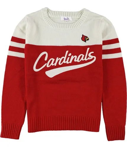 Touch Womens Univ Of Louisville Cardinals Knit Sweater