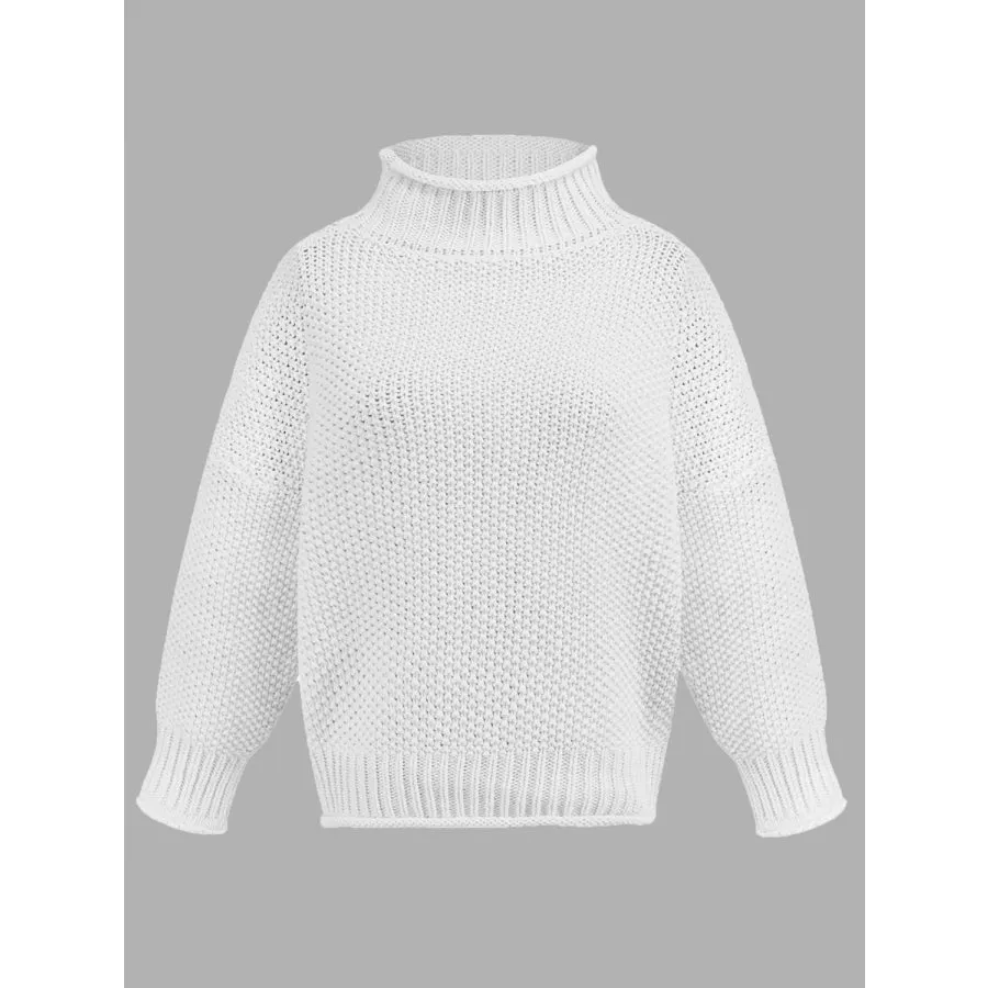 Turtleneck Long Sleeve Sweater