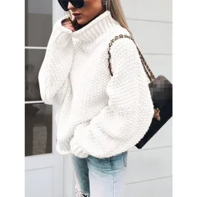 Turtleneck Long Sleeve Sweater