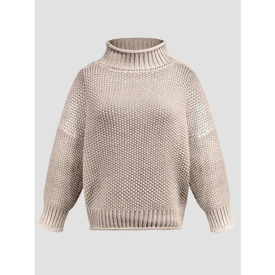 Turtleneck Long Sleeve Sweater