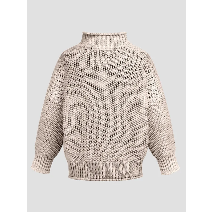 Turtleneck Long Sleeve Sweater