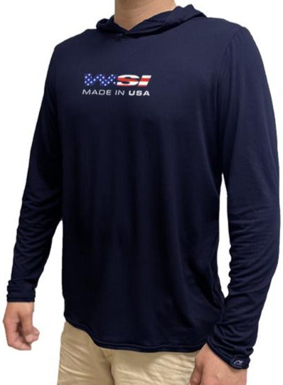 USA SoftTECH Lightweight Hoodie by WSI Sport Made in USA 672BLHHF