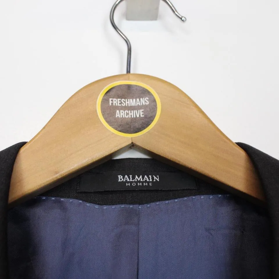 Vintage Balmain Homme Wool Blazer Jacket Large