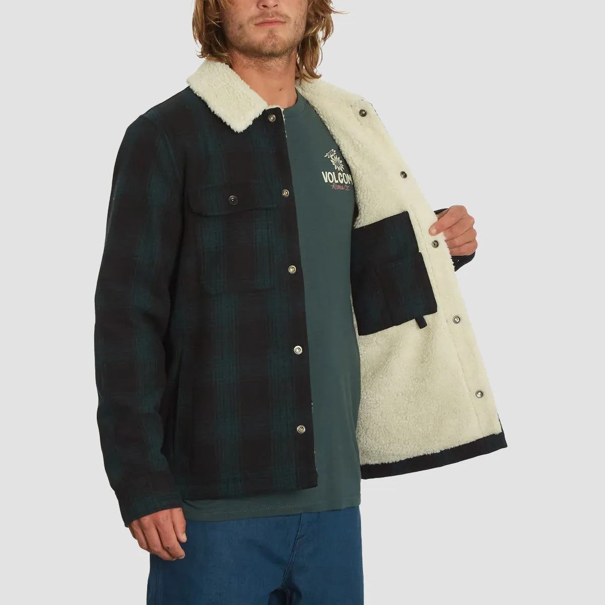 Volcom Keaton Jacket Plaid