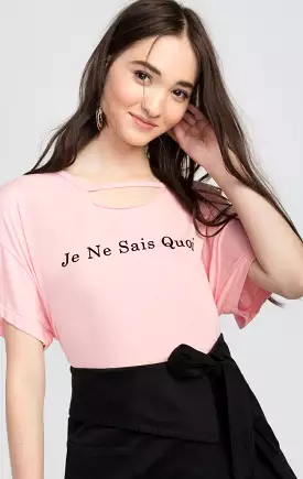 Wildfox Je Ne Sais Quoi Rivo Top