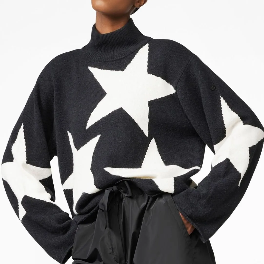 Womens Rising Star Knit Sweater