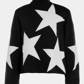 Womens Rising Star Knit Sweater