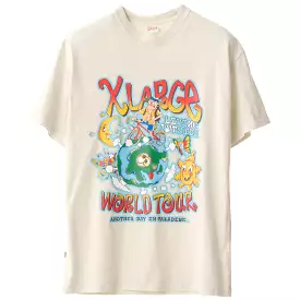 XLarge World Tour Tee Pigment Thrift White