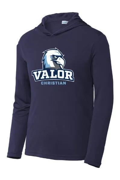 Youth Valor Swoop Performance Hooded Pullover